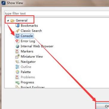 eclipse中不显示console控制台的处理操作方法