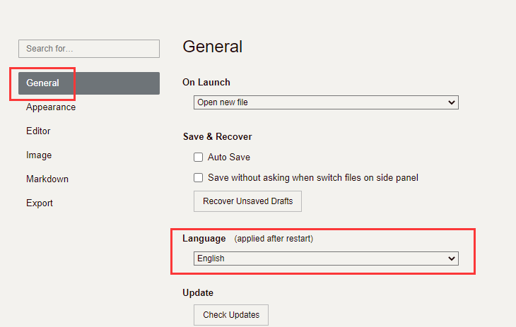 typora怎么设置中文？typora设置中文方法介绍