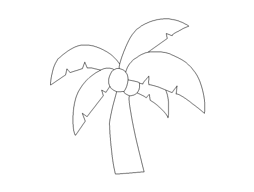 Flash制作椰子树图案的操作教程