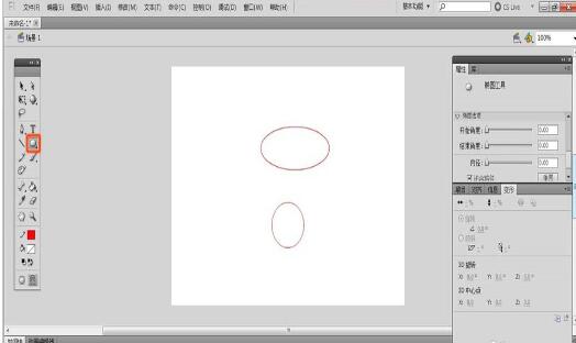 Flash使用绘图工具的操作方法