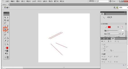 Flash使用绘图工具的操作方法