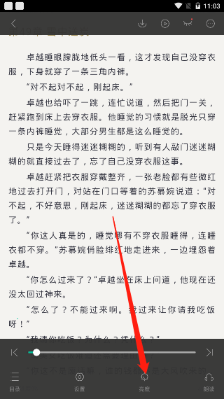 熊猫看书怎么调节亮度?熊猫看书调节亮度的教程