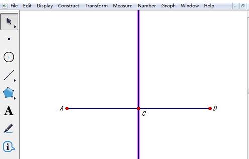 几何画板中做光的反射的操作步骤
