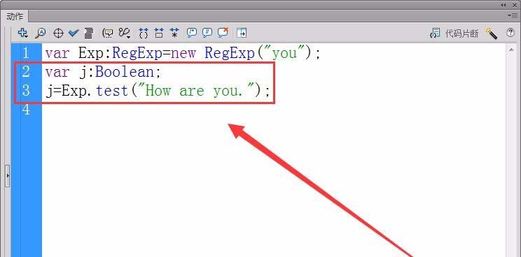 Flash正则表达式使用操作内容