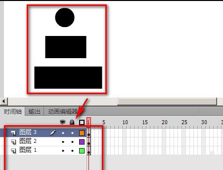 Flash怎么组合图形-Flash多个图形组合到一起的方法