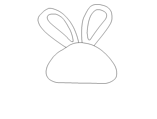 Flash制作简笔画效果爱心兔子的操作步骤