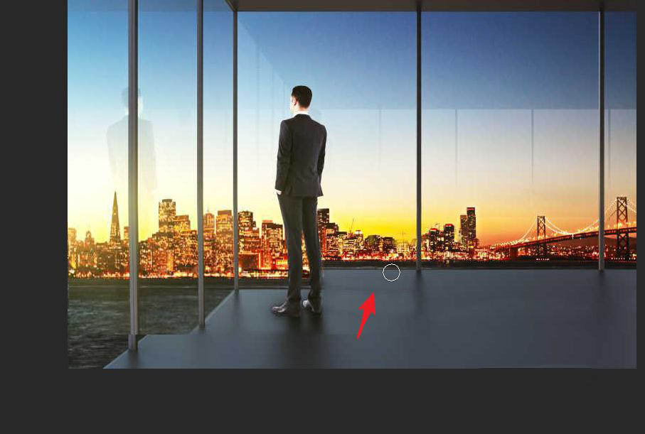 ps拉长腿怎么让背景不变形?ps拉长腿背景不变形的方法