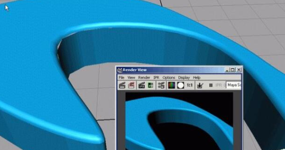 maya制作一个立体曲面的操作方法