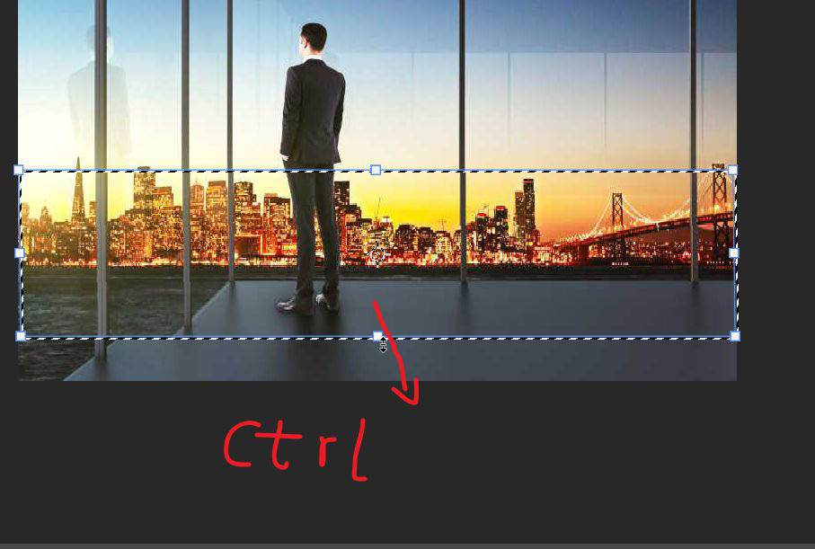 ps拉长腿怎么让背景不变形?ps拉长腿背景不变形的方法