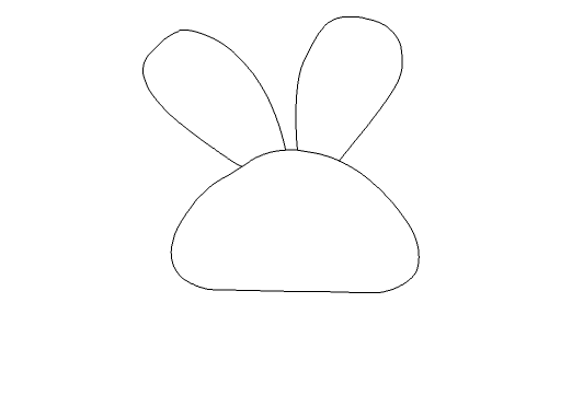 Flash制作简笔画效果爱心兔子的操作步骤