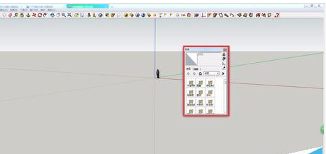 草图大师设计自定义贴图的操作过程