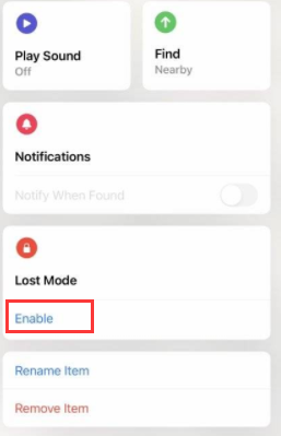 airtag丢失模式如何添加邮箱?airtag丢失模式添加邮箱方法