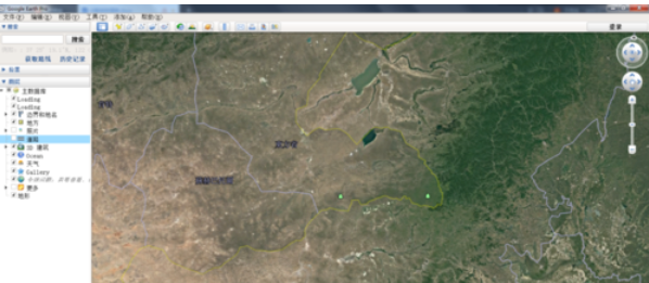 谷歌地球找到目的地的操作教程