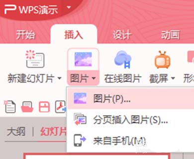 WPS Office 2016插入和裁剪图片的方法步骤