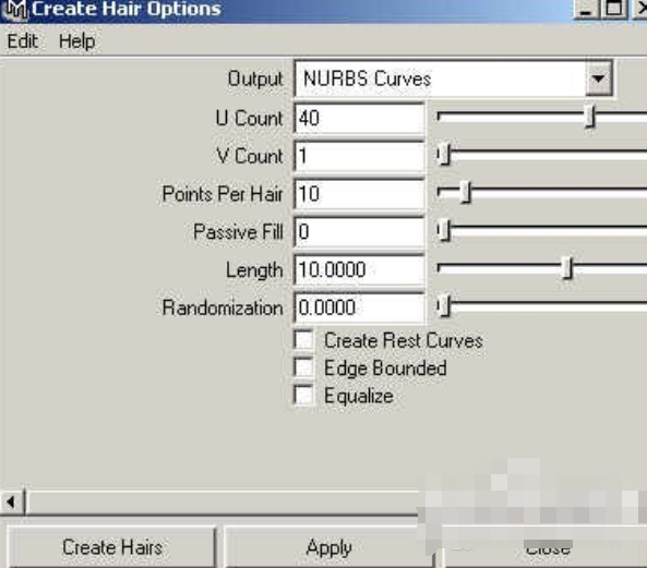 maya软件设计窗帘飘浮动画的具体操作
