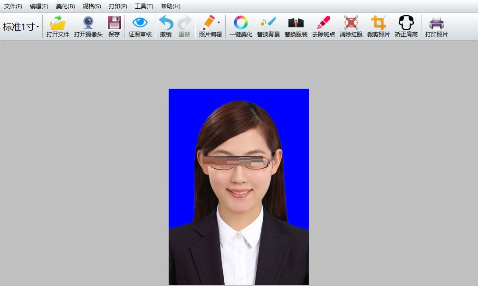 神奇证件照片打印软件更换照片服装方法