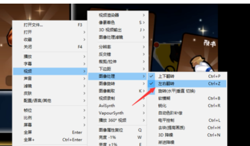 PotPlayer更改视频播放方向的相关操作教程