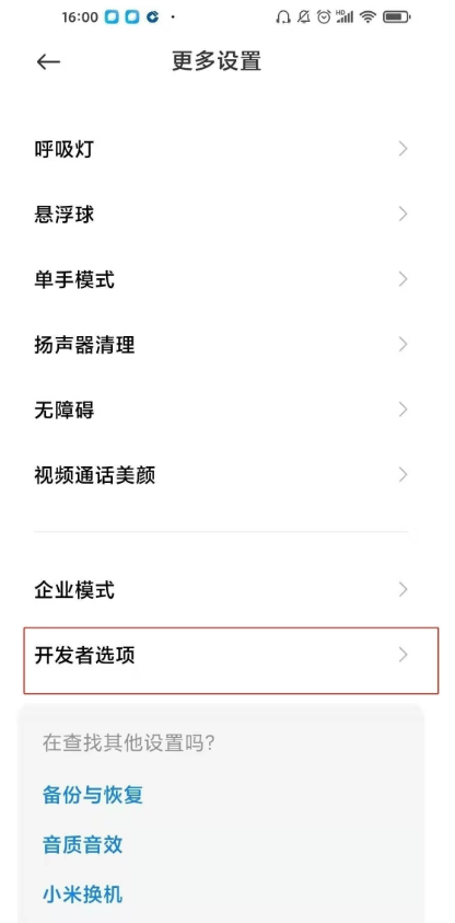小米10s怎样设置开发者选项 小米10s开发者选项设置方法
