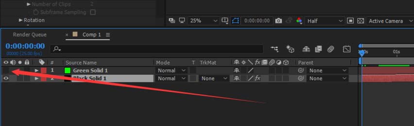 AE设计背景矩阵方格抖动效果的操作方法