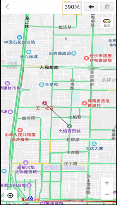 百度地图测距离的使教程