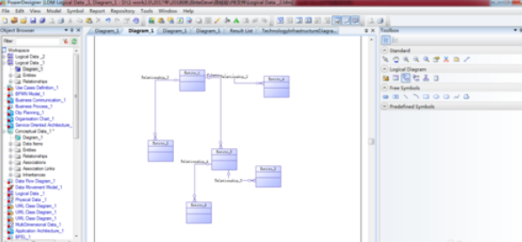 Power Designer中使用对象查询功能的简单操作教程