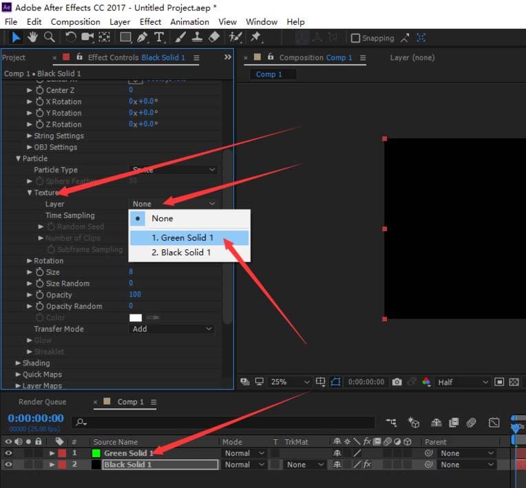 AE设计背景矩阵方格抖动效果的操作方法