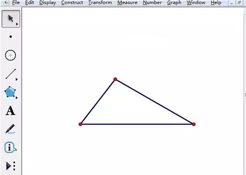 几何画板为图加上字母的详细方法