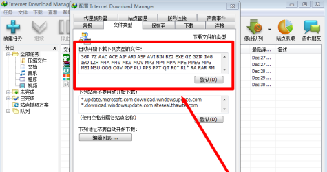 IDM下载器怎么支持自动下载文件类型？IDM下载器支持自动下载文件类型的方法