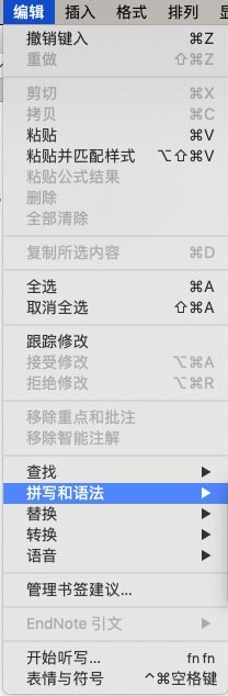 pages打开检查拼写功能的方法步骤