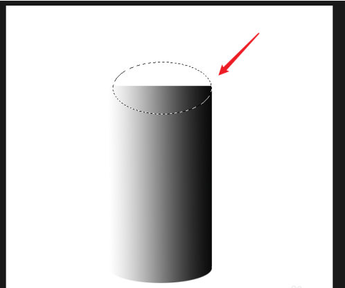 photoshop cs6怎么绘制圆柱体？photoshop cs6绘制圆柱体的方法