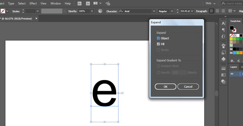 ai绘制出IE浏览器图标的方法步骤