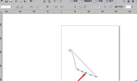 CorelDraw X4删除节点的具体操作步骤