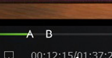 爱奇艺万能播放器中AB循环播放的设置方法