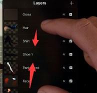 procreate中怎样合并图层?procreate合并图层教程介绍