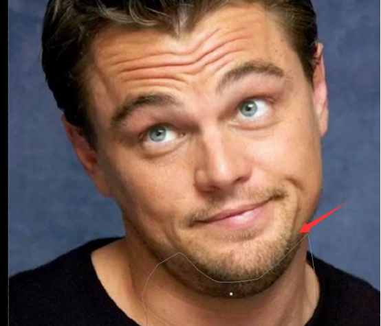 使用PS软件去除人物双下巴的操作教程