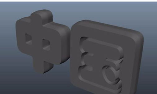 maya制作立体字的简单操作方法