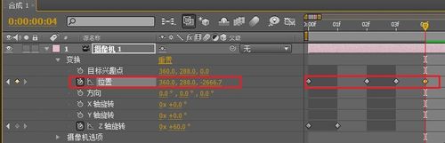 AE制作摄像机效果的操作方法