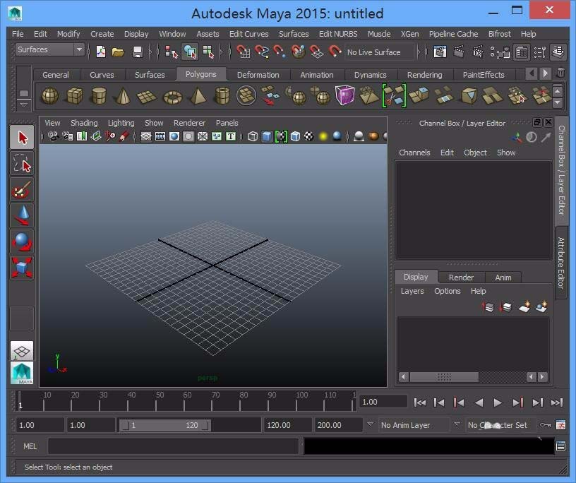 maya创建环行线的方法步骤