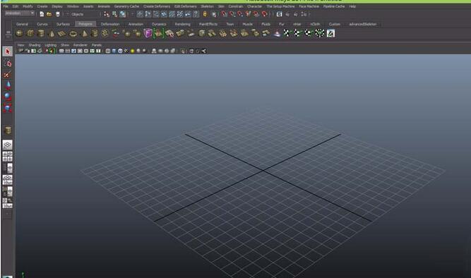 maya软件设计动画效果的操作流程