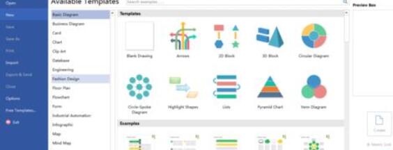 亿图流程图制作软件设计一周星期饼形图的具体方法