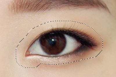 PS修出双眼皮的操作教程