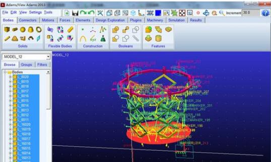 adams批量隐藏maker的详细操作方法