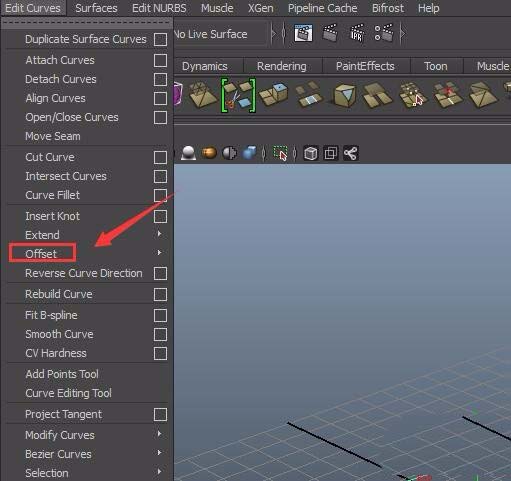 maya创建环行线的方法步骤