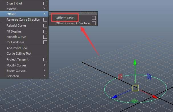 maya创建环行线的方法步骤