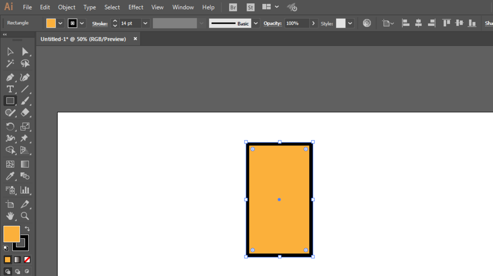 ai制作出火腿肠面包图标的详细操作过程