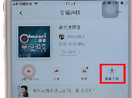 在喜马拉雅里批量下载的图文操作