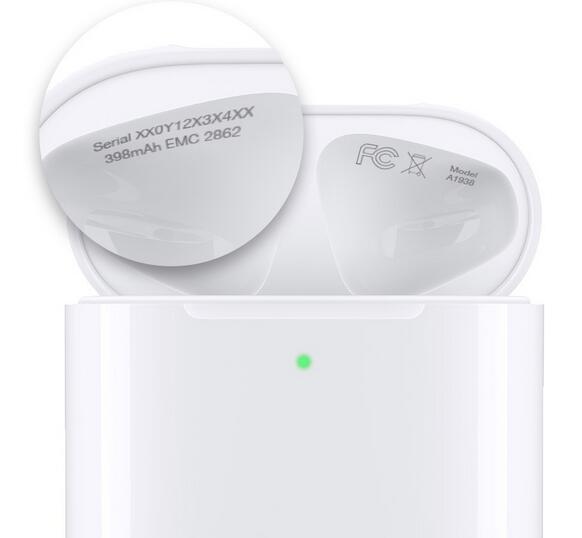 苹果耳机查看序列号的方法步骤