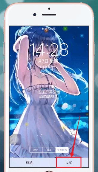熊猫动态壁纸APP设置锁屏的简单步骤
