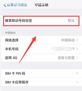 iPhoneXR中设置双卡标签的详细步骤