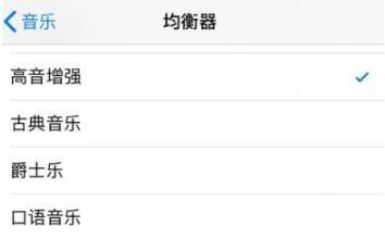 iPhone中开启音乐播放类型的详细步骤